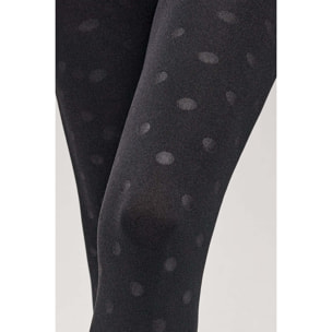 Collant termico con stampa a pois 140 denari