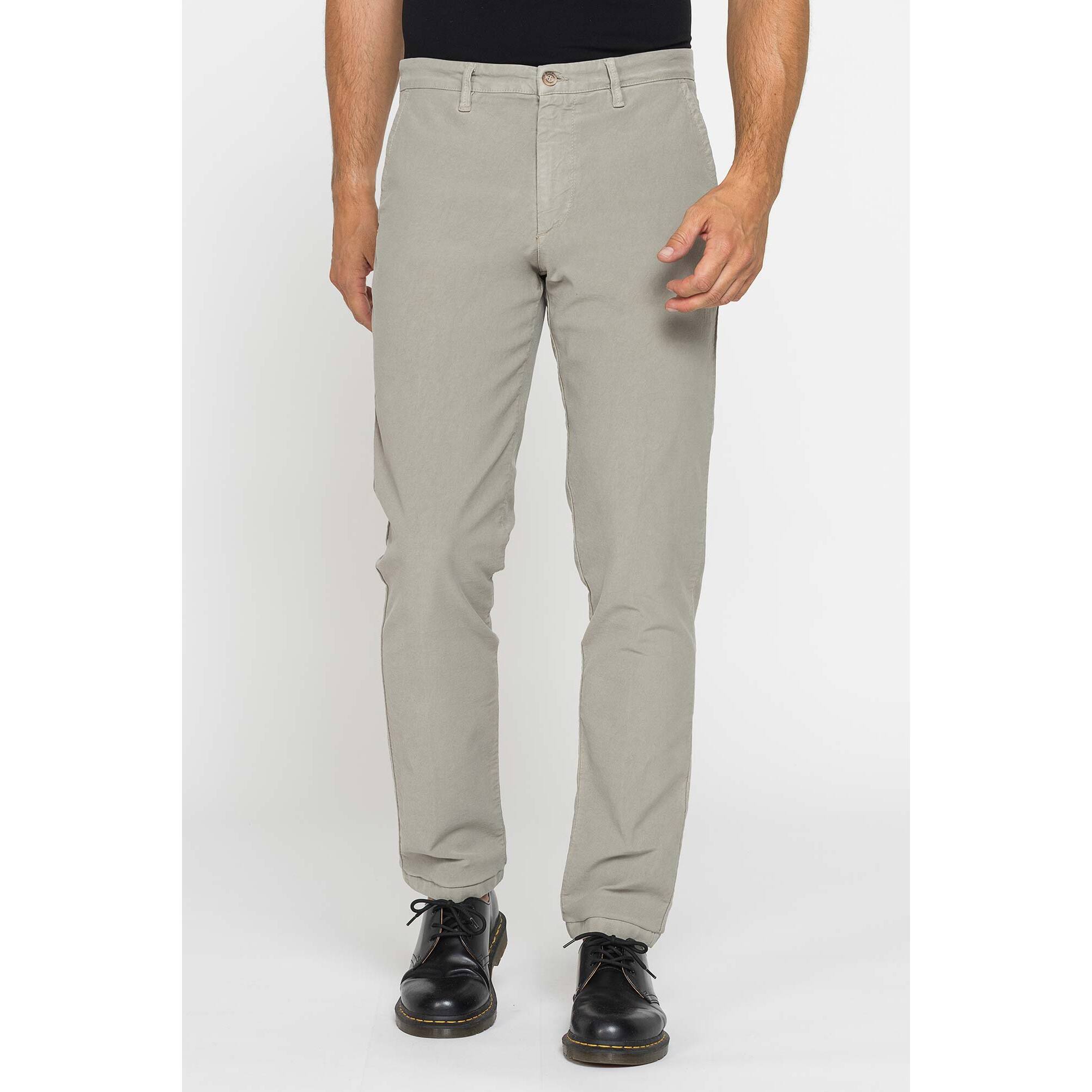 CHINO MOD. 624 FUSTAGNO ELASTICIZZATO. Vita regolare, gamba regolare