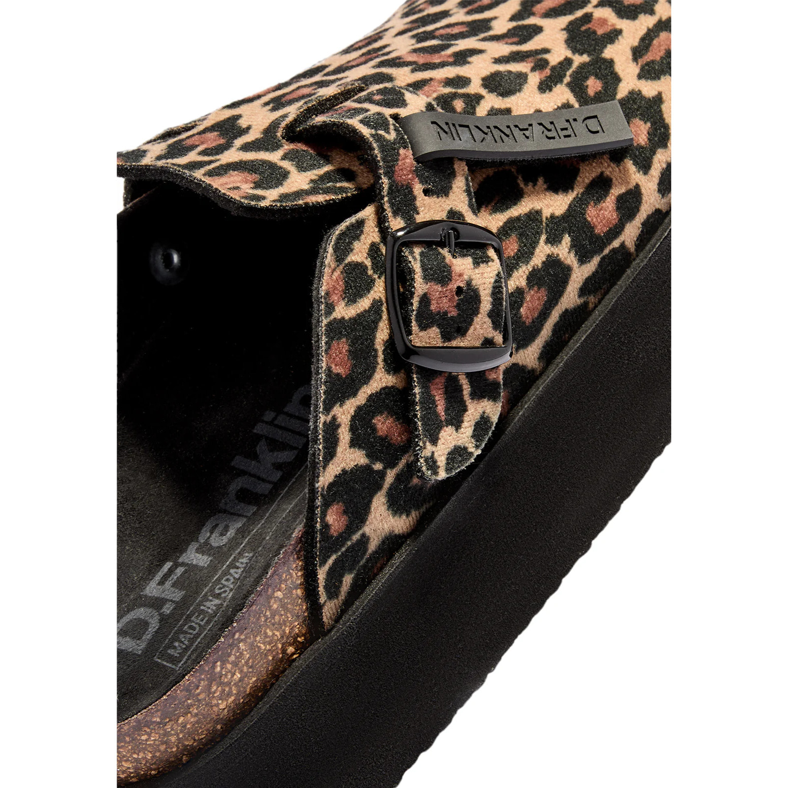 Zuecos de Mujer con Plataforma en Leopardo Vibe Clog
