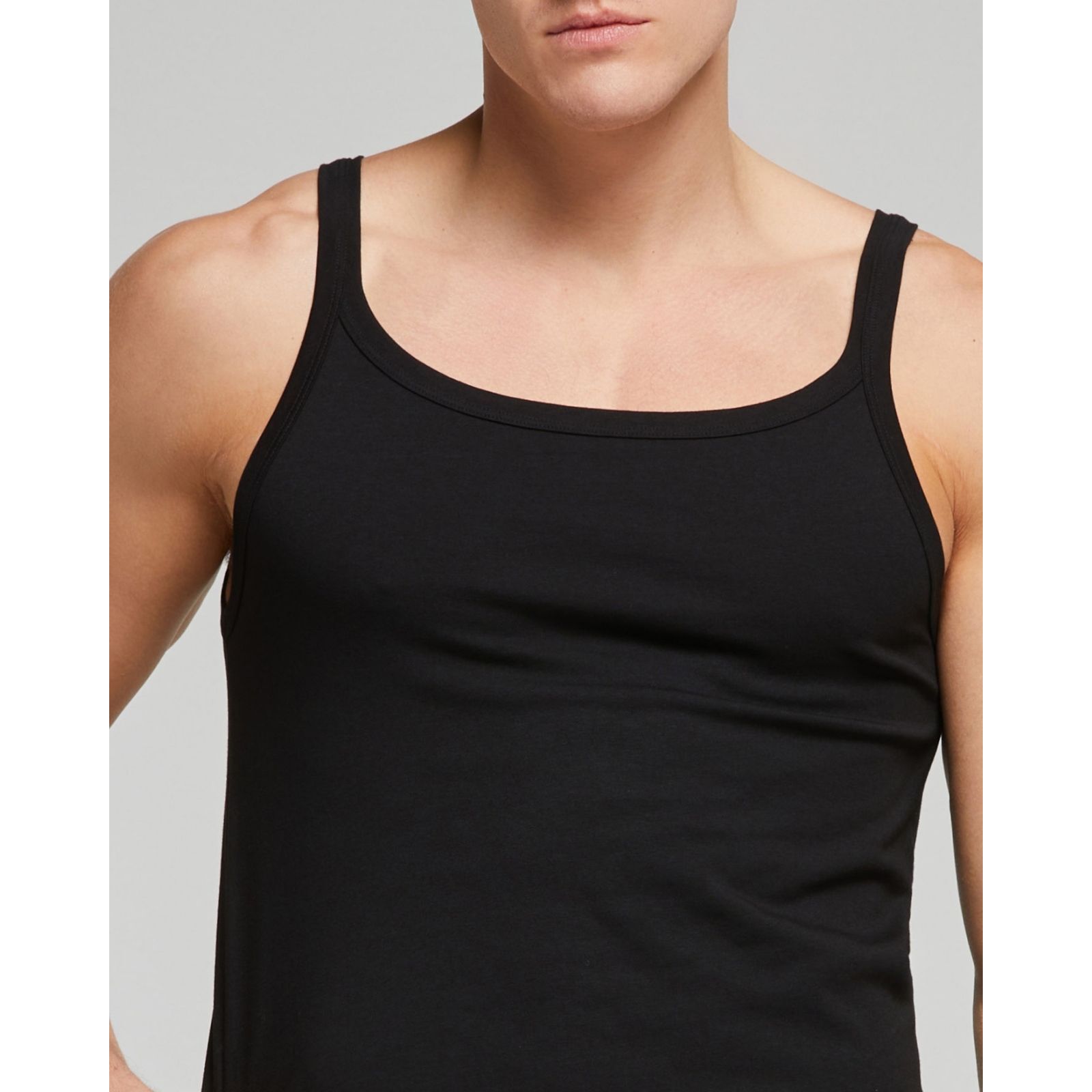 CANOTTA SPALLA STRETTA SCOLLO U