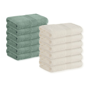 Jalla Mix12 Teli (6 Verdi 6 Beige)