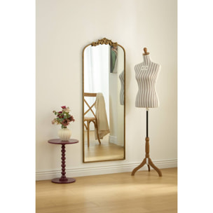 Miroir Mary arche 60x160cm doré