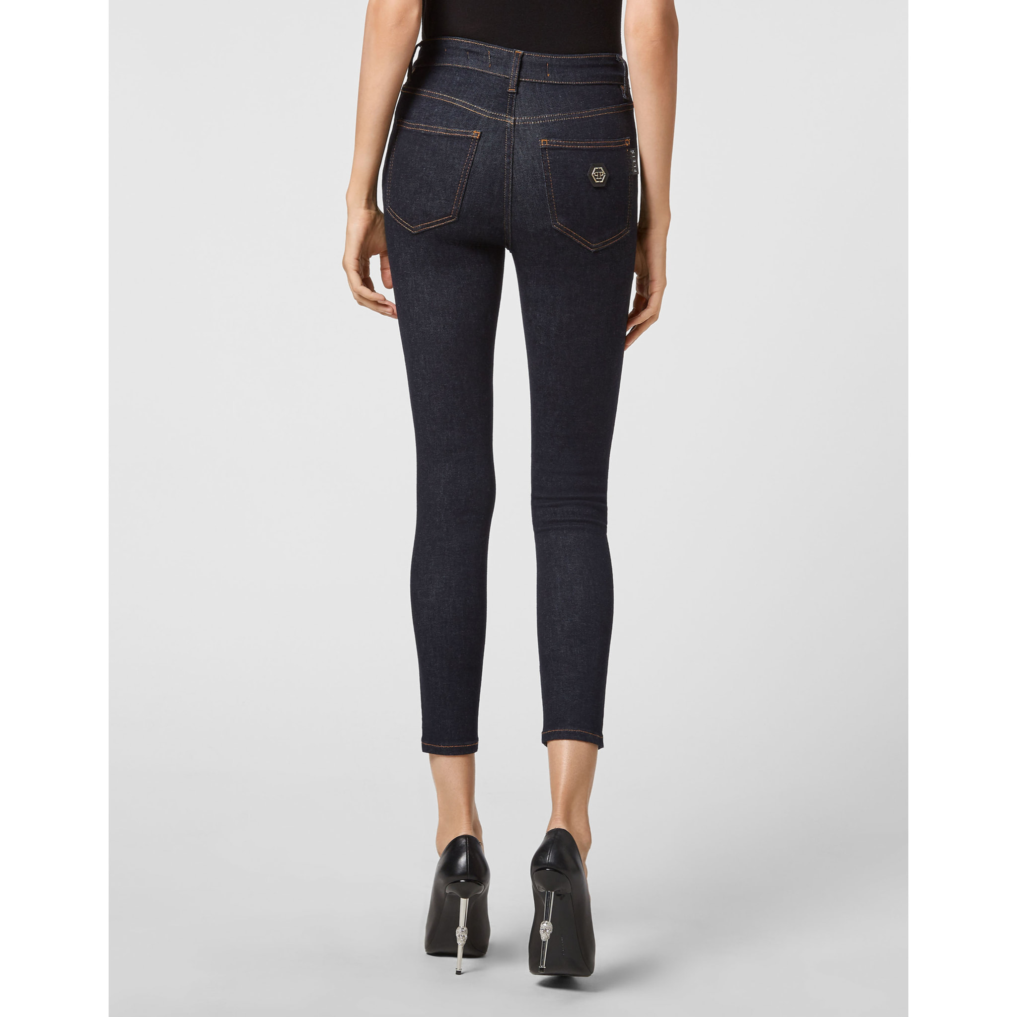 PHILIPP PLEIN Vaqueros de corte skinny