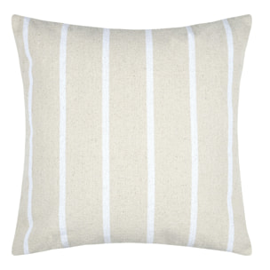 Coussin coton motif ancre - Bleu Marine