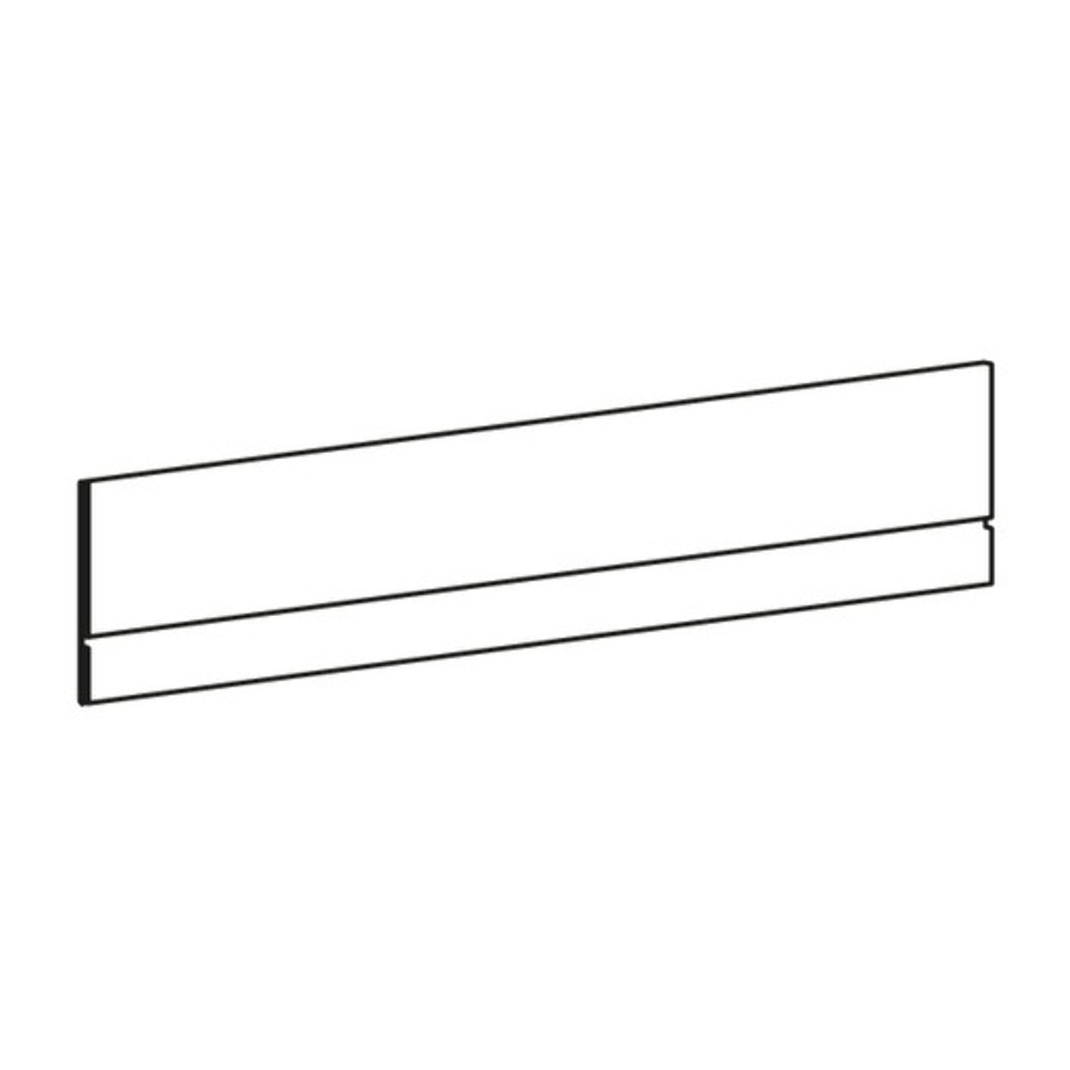 AvanTech YOU Façade intérieure du profilé à recouper - Hauteur 101 mm - Blanc - HETTICH - 9257273