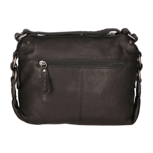 Borsa a tracolla  da uomo In Vera pelle Made in Italy 26x19x10 cm