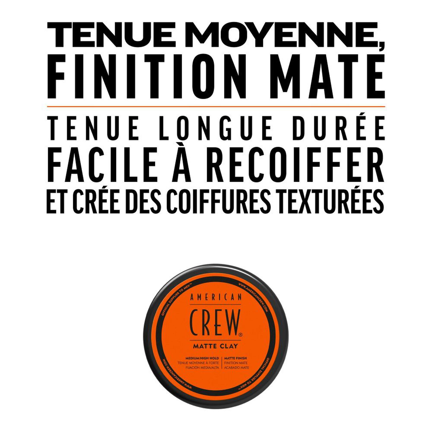 MATTE CLAY™ - Cire coiffante 85 g