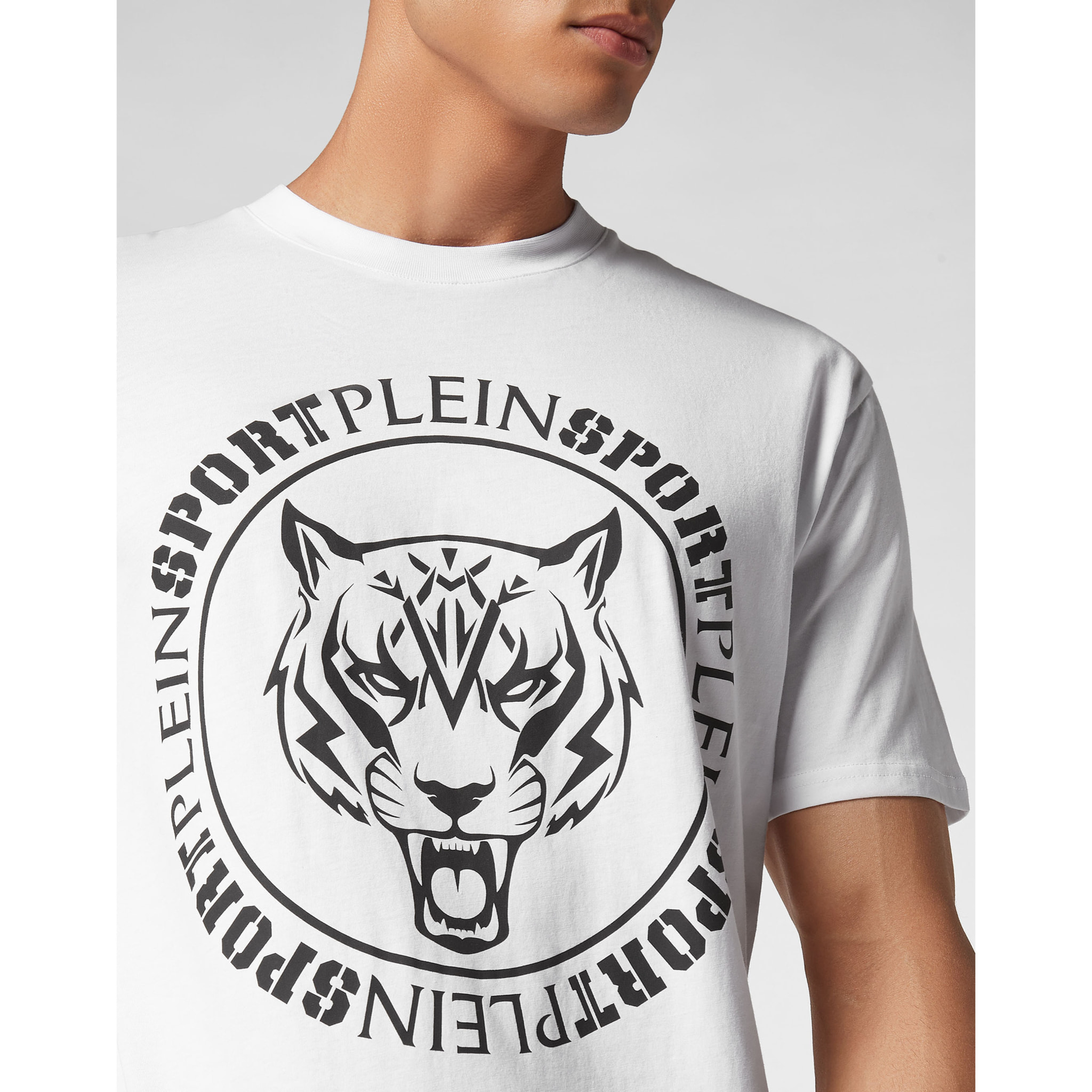 PLEIN SPORT T-Shirt Round Neck TIGER