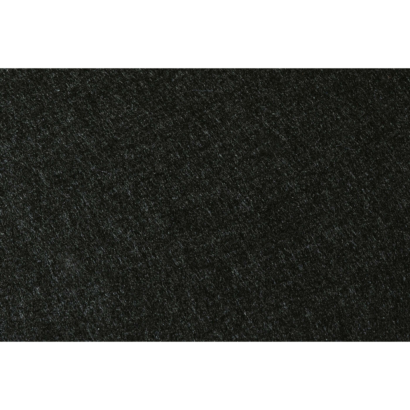 Set de table ovale - 6 pièces - Feutre recyclé noir