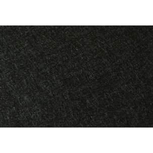 Set de table ovale - 6 pièces - Feutre recyclé noir