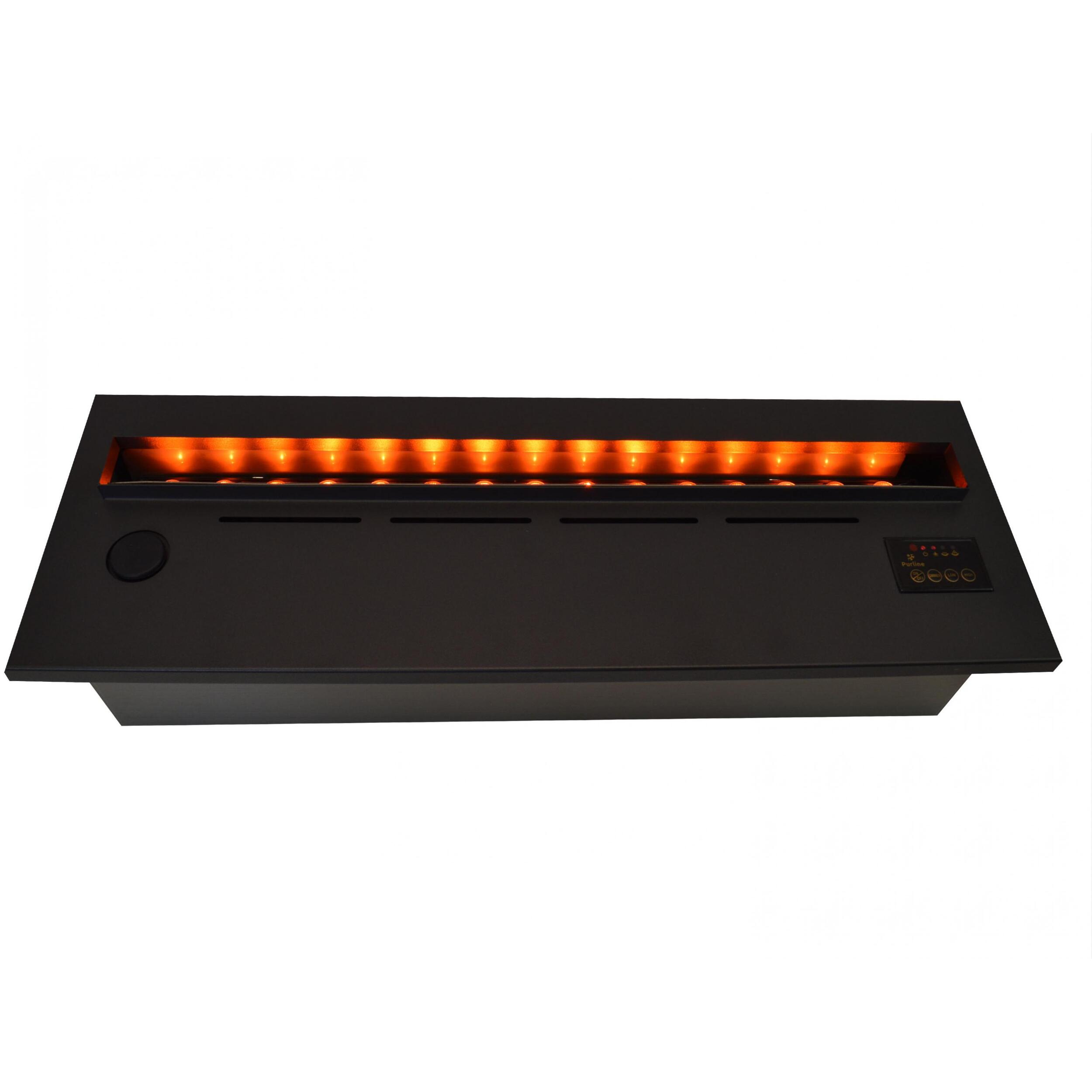 Cheminée décorative avec flammes artificielles