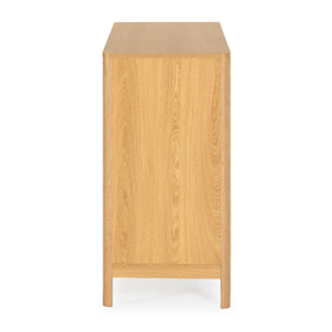 Aparador Nassau 3 puertas efecto Roble