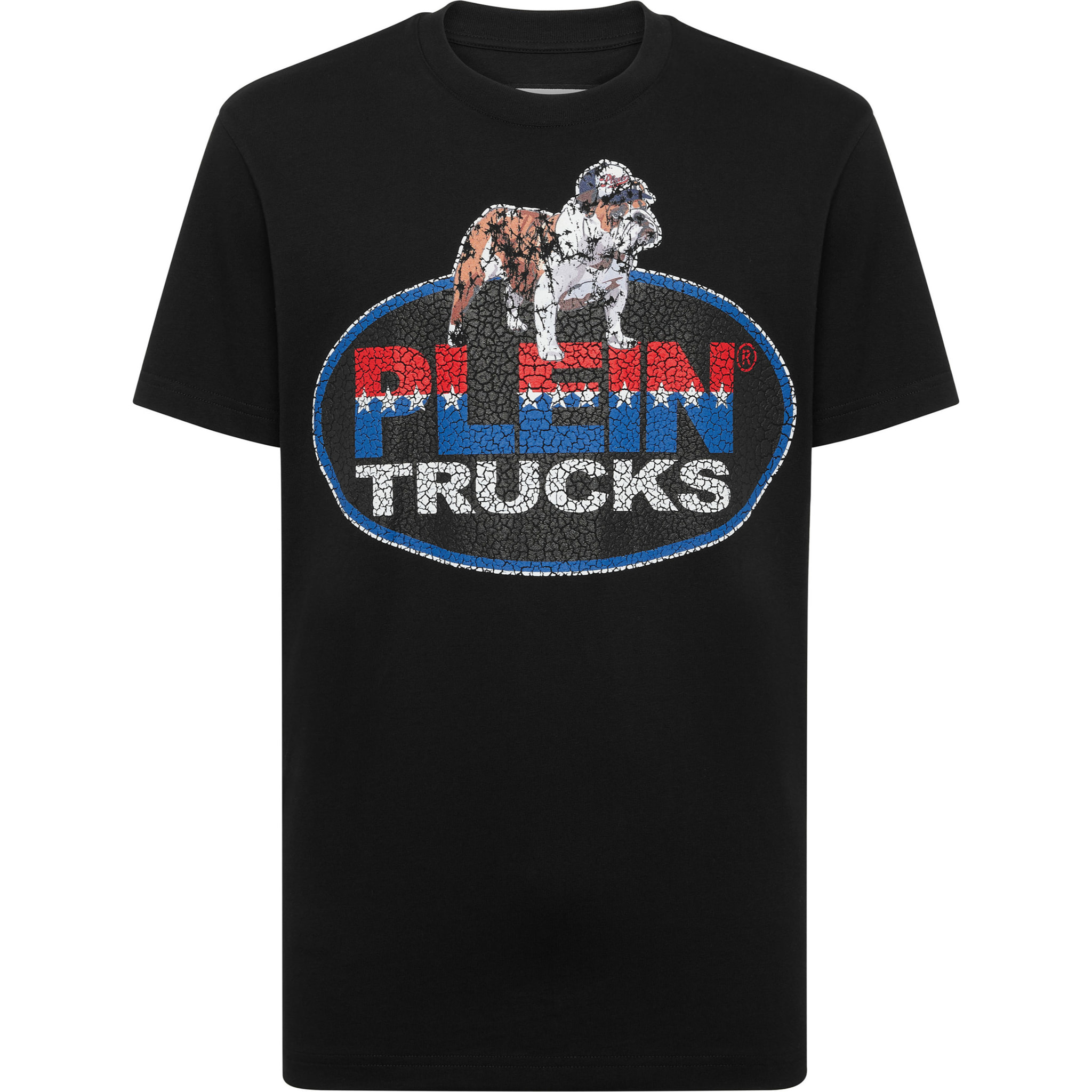 PHILIPP PLEIN T-Shirt Round Neck Ss Bulldog