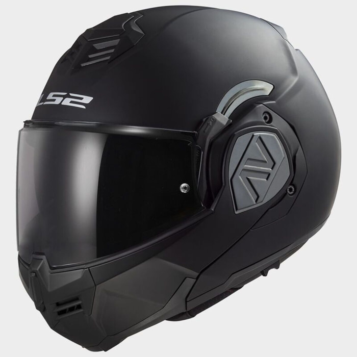 CASCO MOTO MODULAR LS2 FF906 ADVANT SOLID MATT BLACK (E22.06)