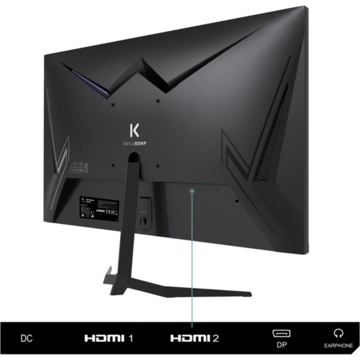 Ecran PC Gamer SKILLKORP SKP M24 Plat 24'' IPS