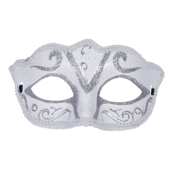 ANTIFAZ VENECIA BLANCO /PLATA