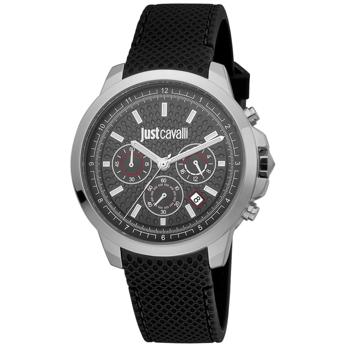 Reloj Just Cavalli JC1G178P0035 Hombre Analogico Cuarzo con Correa de Silicona