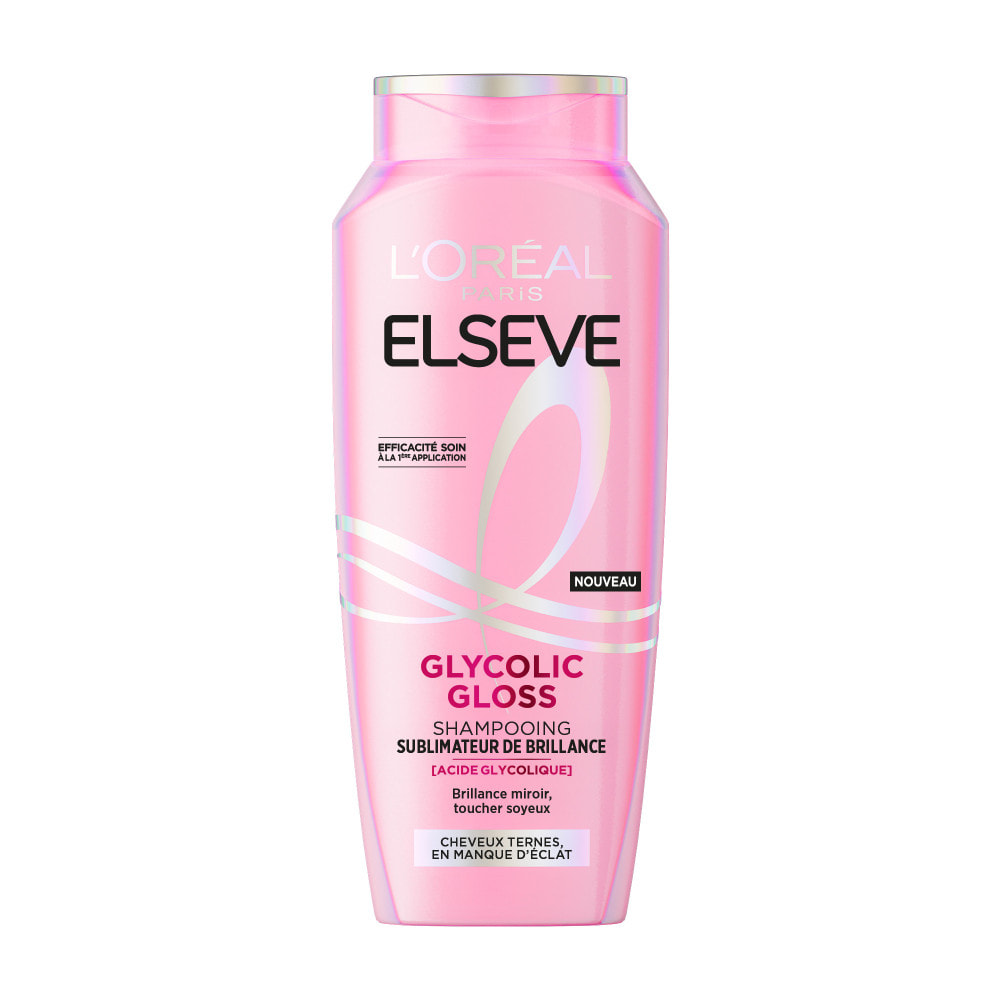 Lot de 12 - L'Oréal Paris Elseve Glycolic Gloss Shampooing Sublimateur de Brillance 250ml