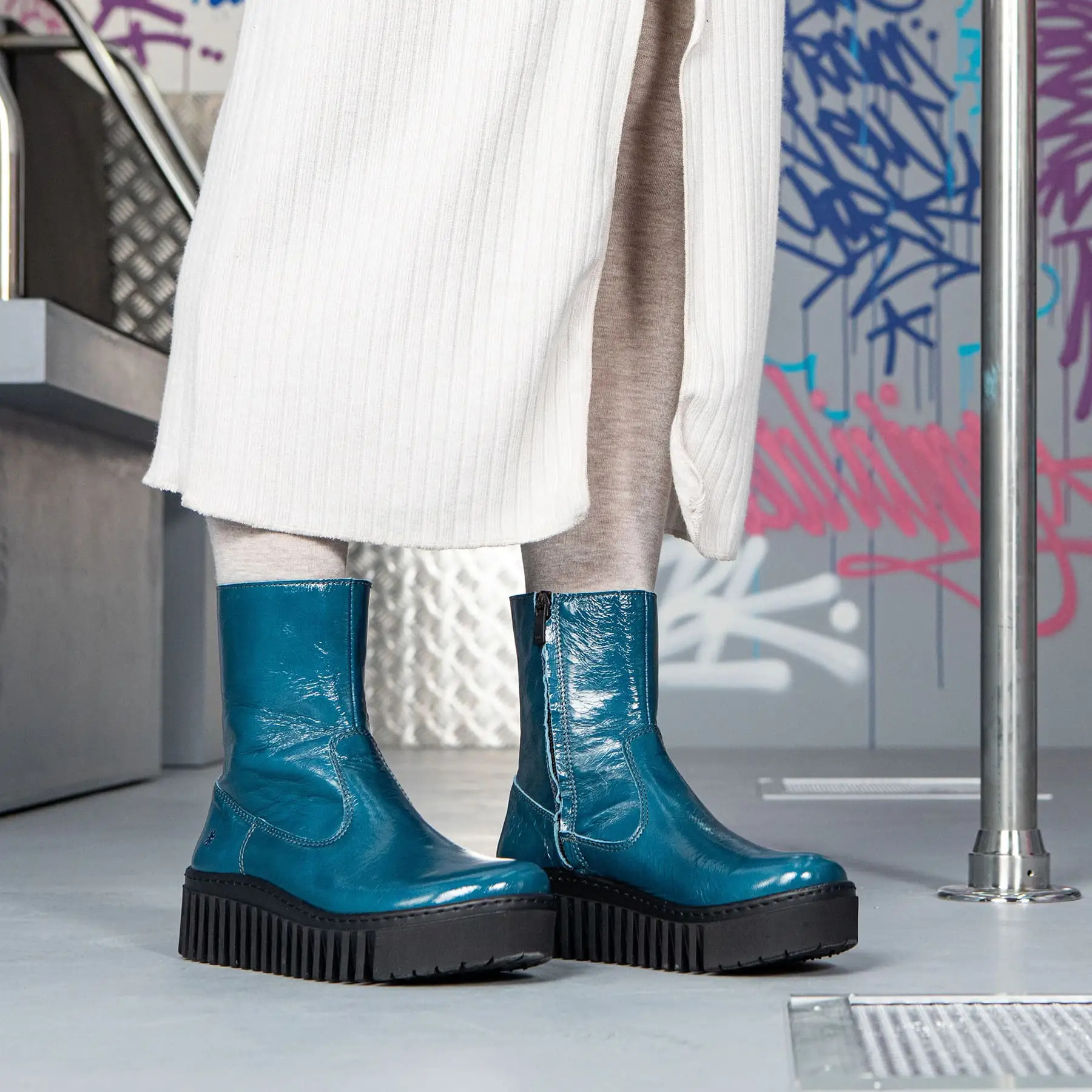 Botines 1531 NOBUCK KAKI/BRIGHTON color Kaki