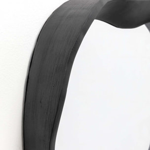 Miroir Dynamic noir Kare Design