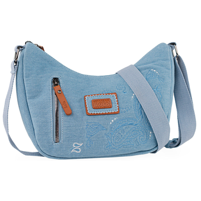 Bolso Bandolera Mujer Veg/Pu Lois Cincinnati Azul