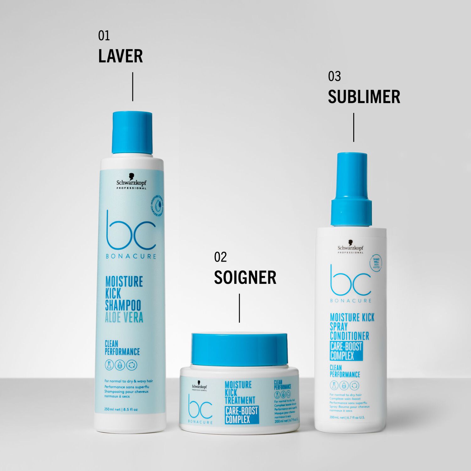 BC Clean Moisture Kick - Shampooing