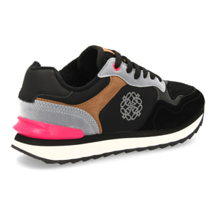 Zapatilla casual multicolor para mujer