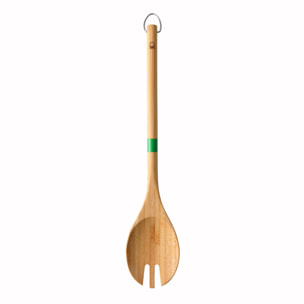 Set 3pc utensilios cocina bamboo benetton