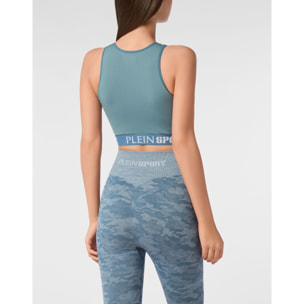 PLEIN SPORT Sports Bra LOGO