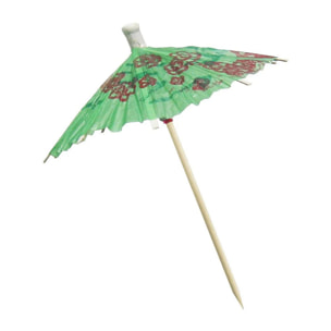 Lot de 20 mini parasols pour cocktail Fackelmann