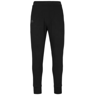 Kappa - Pantaloni Uomo Nero - Logo Zantus Ry