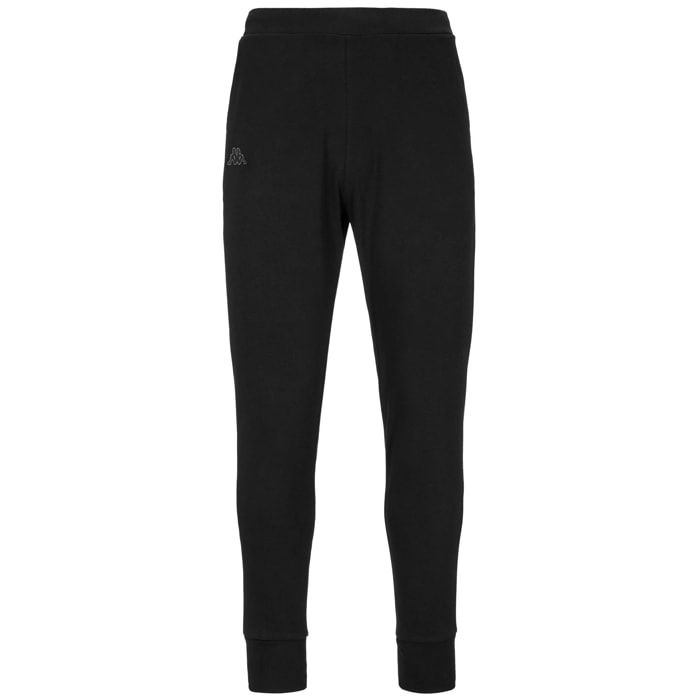 Kappa - Pantaloni Uomo Nero - Logo Zantus Ry