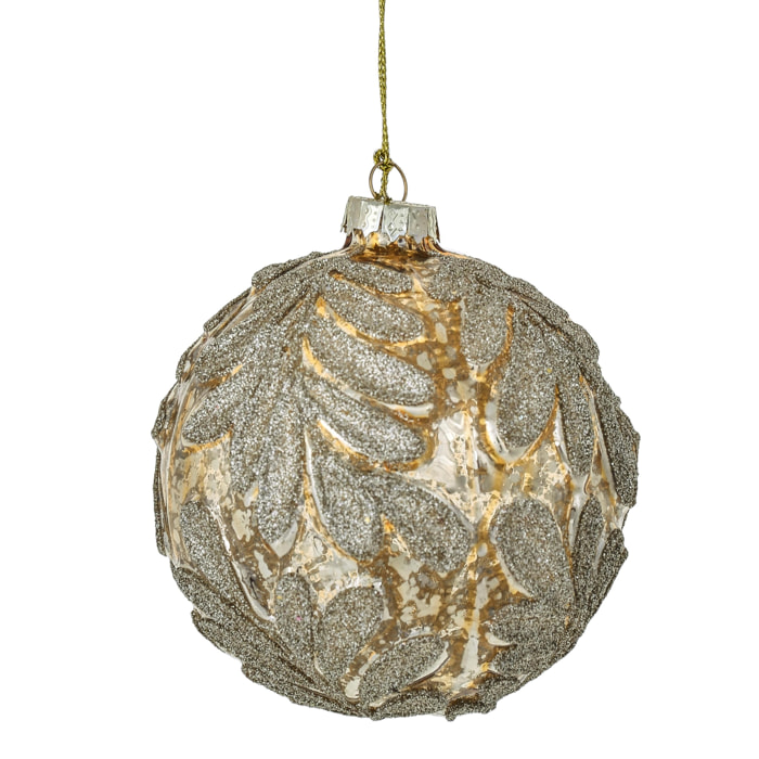 Sfera con foglie - Pezzi 8 - CR/CHAMP - Bianchi Dino SpA
