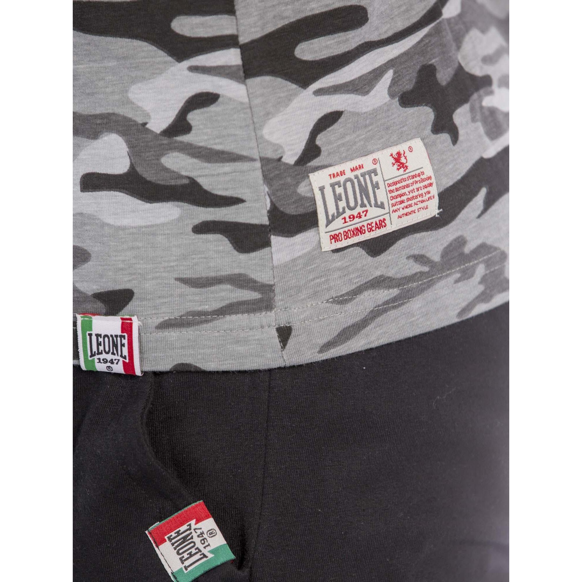 T-shirt smanicata da uomo Leone 1947 Apparel Camo Logo