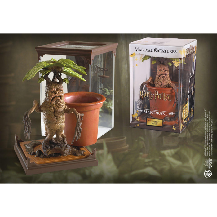 Harry Potter Creature Magiche Statua Mandragora 18 cm Noble Collection