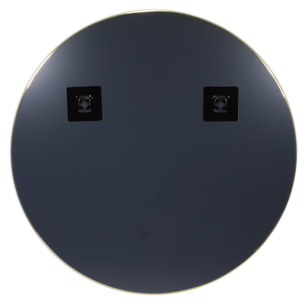 MIROIR EXTRA PLAT ROND 55CM M6 DORE