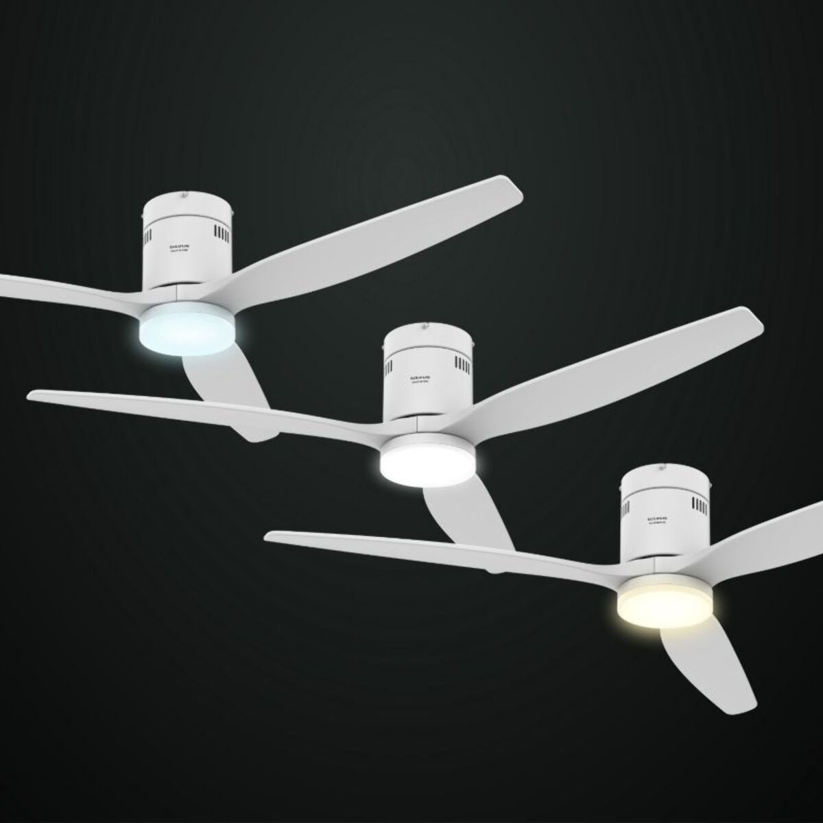 Ventilateur plafonnier TAURUS POLAR 3B PURE