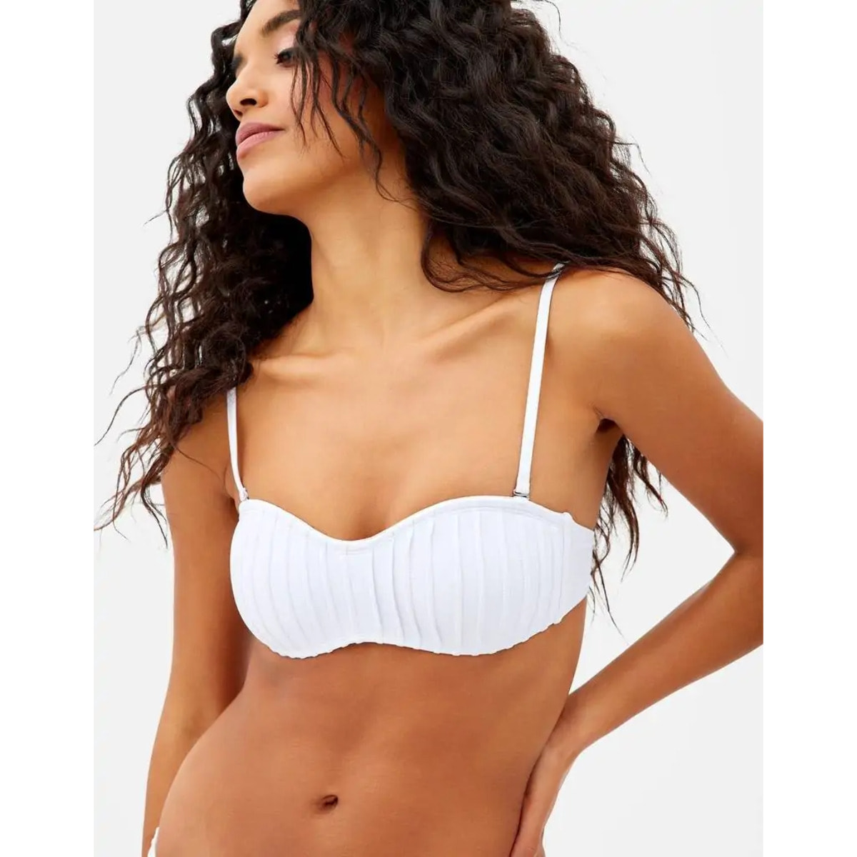 Top Bikini Blanco - Pitahaya