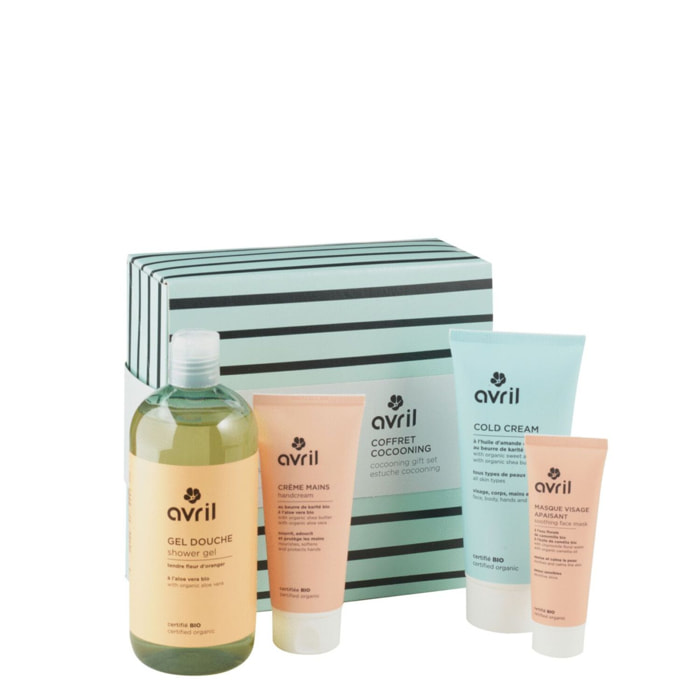 Cocooning - Coffret Gel Douche Fleur d'Oranger 500 ml + 3 Produits