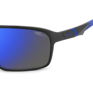 Gafas de Sol Polaroid PLD 7058/S 0VK Polarizadas de Policarbonato Hombre 64 mm