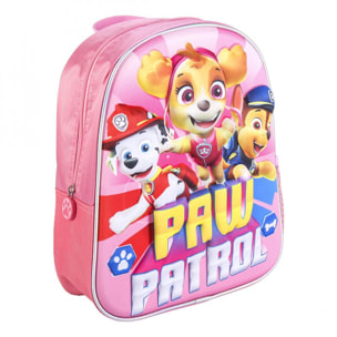 Zaino Asilo 3D Paw Patrol Rosa Lei Paw Multicolor