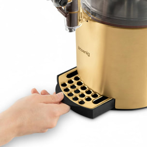 Dispensador de chocolate caliente, 3 L, 1200 W, dorado