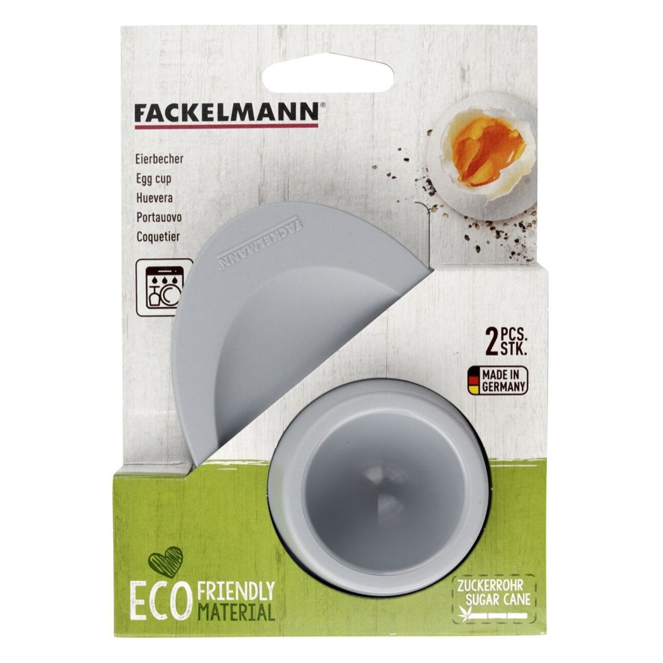 Ensemble de 4 coquetiers Fackelmann Eco Friendly