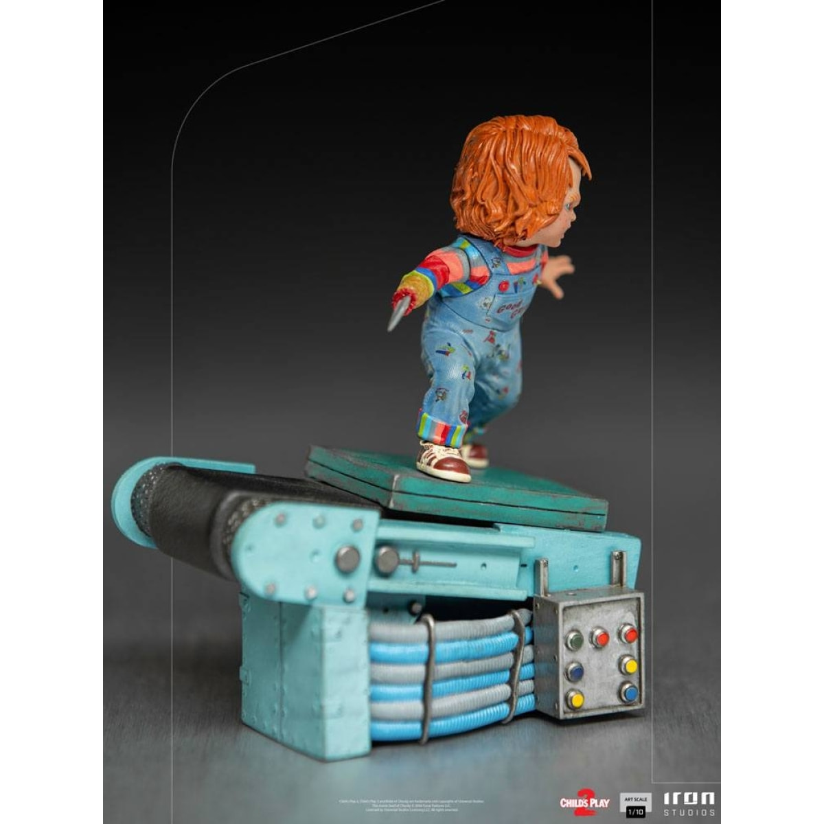 Child's Play 2 Art Scale Statua 1/10 Chucky 15 Cm Iron Studios