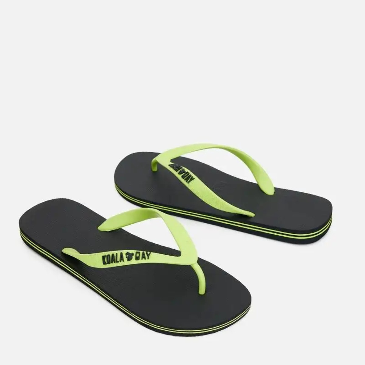 Chancla Dedo Verde Flúor - Mundaka