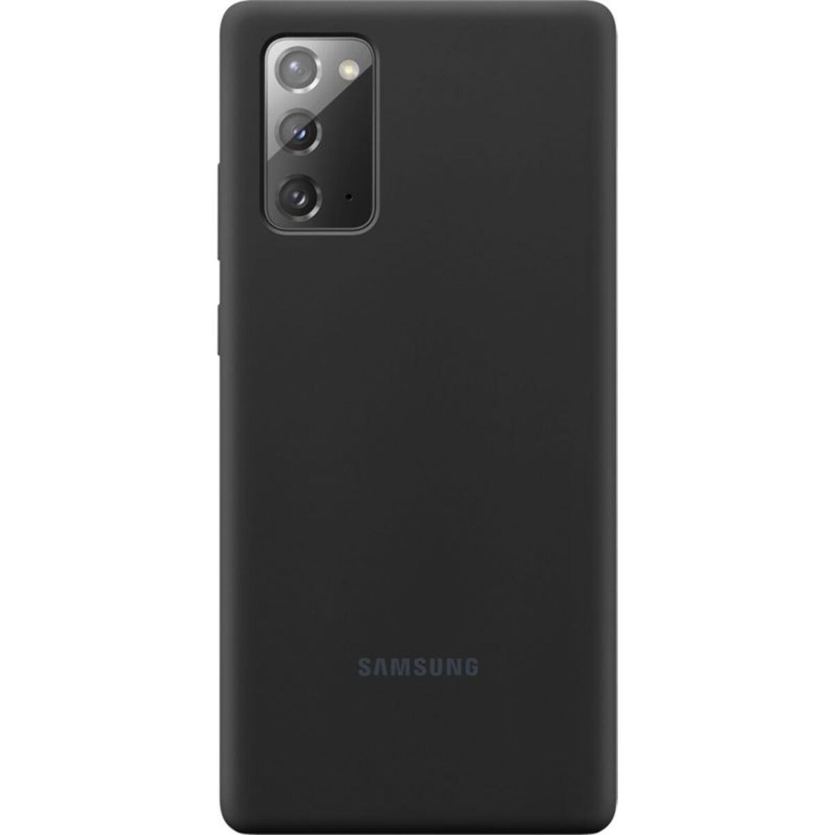 Coque SAMSUNG Note 20 Silicone noir