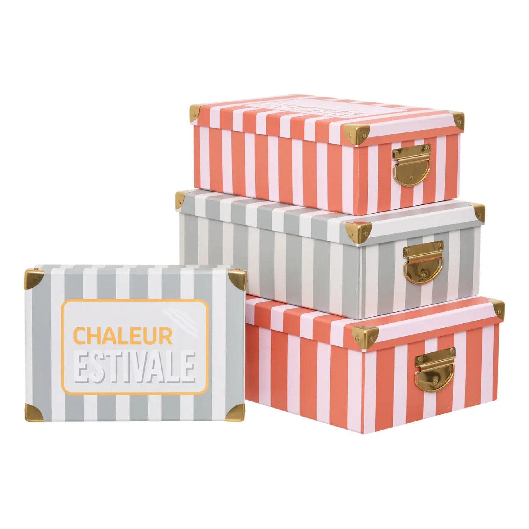 4 boîtes Box' L28/31,5/36/40cm