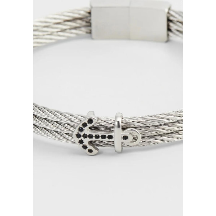 Bracciale U.S. Polo Assn. In acciaio