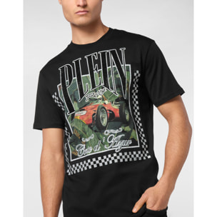 PHILIPP PLEIN Camiseta de cuello redondo RACING