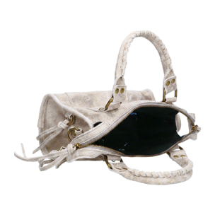 Borsa a spalla da donna - Modello Erisia - Vera pelle - 25.0 x 15.0 x 10.0 cm